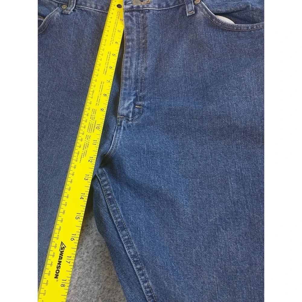 Wrangler Hero Authentic Mens Blue Straight Leg Jeans 38x31 Medium Wash 97T01VR